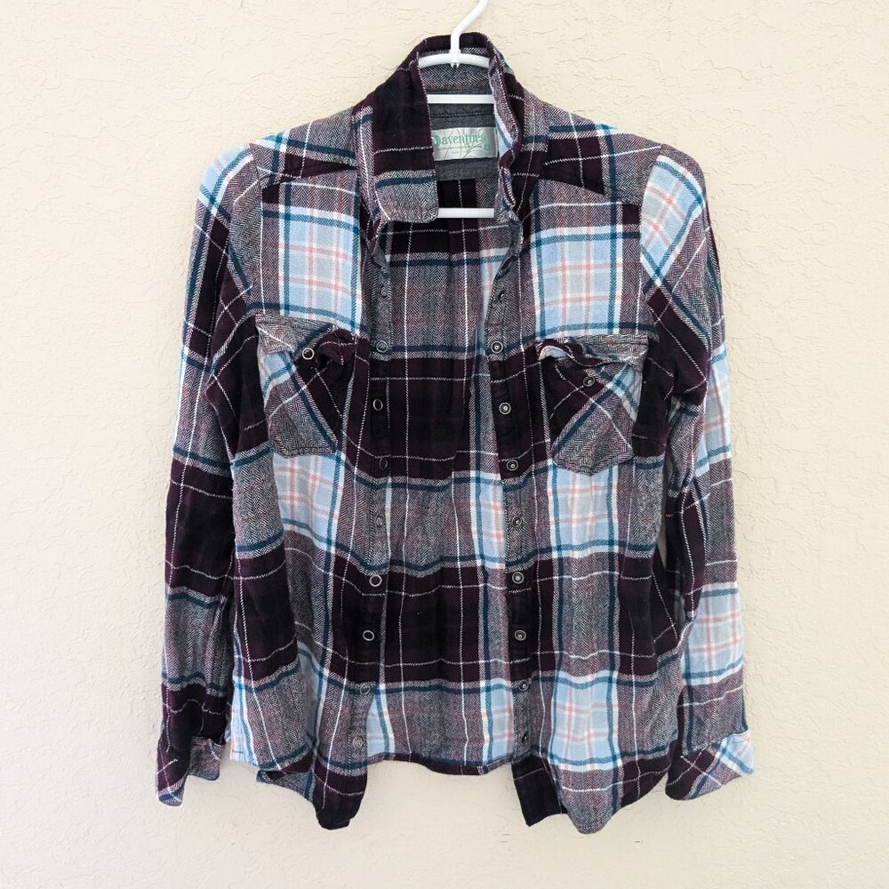 Adventura Women's Flannel Plaid Size S